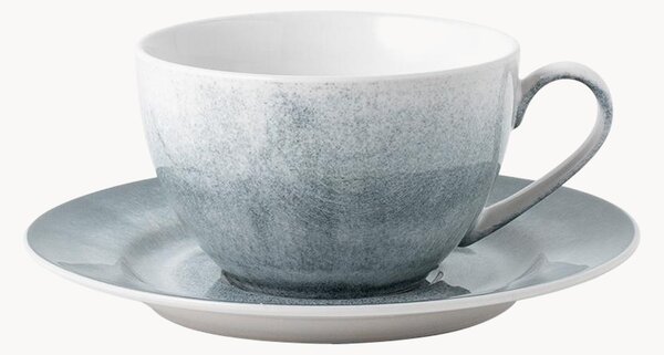 Set tazze da caffè con piattino Elements Vulcano, set da 8