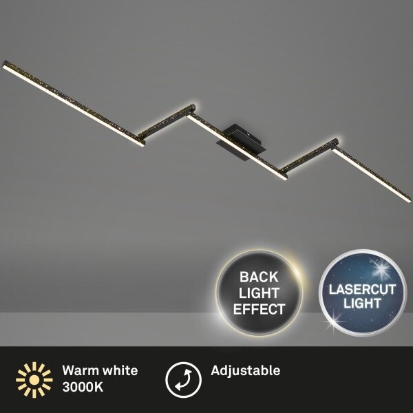 Brilo - Lampadario a plafone LED REY 5xLED/4,8W/230V