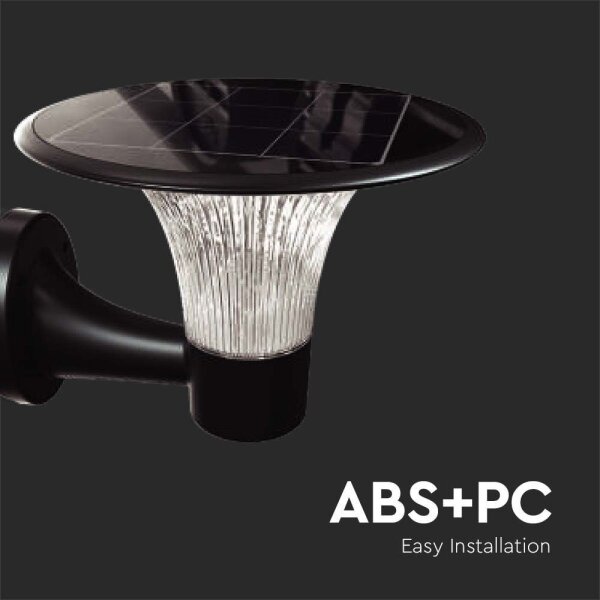 Lampada solare da parete LED 15W 3,2V 4000K/6000K IP65