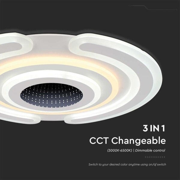 Plafoniera LED dimmerabile LED/95W/230V 3000-6500K + +TC