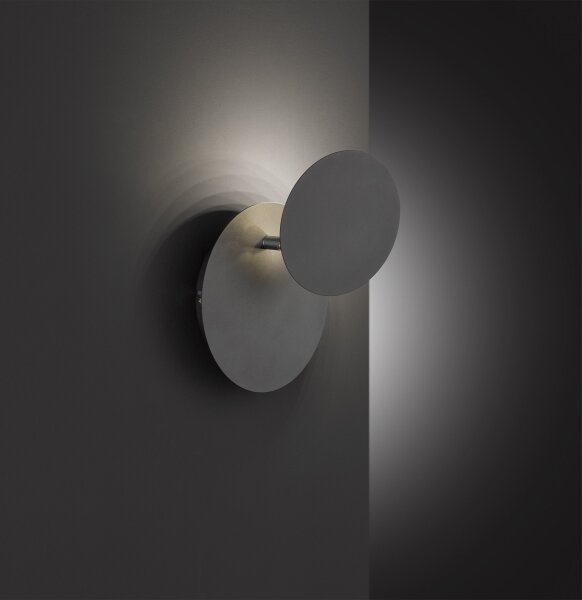 Wofi 4048-102R - Applique a LED BAYONNE LED/6,5W/230V antracite