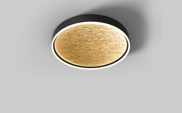 Wofi 9002-104L-Plafoniera LED dimmerabile BORDEAUX LED/60W/230V nero/oro