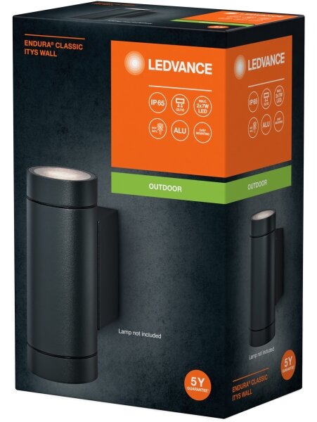 Ledvance - Applique da esterno ITYS 2xGU10/35W/230V IP65