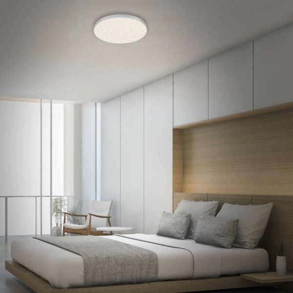 Briloner 7075-414 - Plafoniera LED STAR SKY LED/24,5W/230V diametro 38 cm