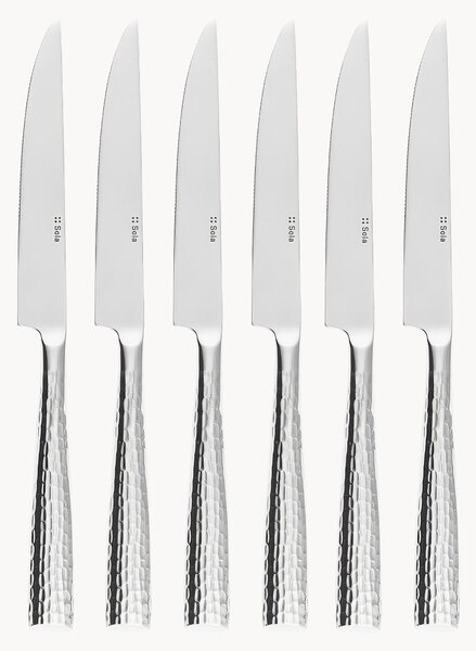 Set di 6 coltelli da bistecca con scatola magnetica Miracle