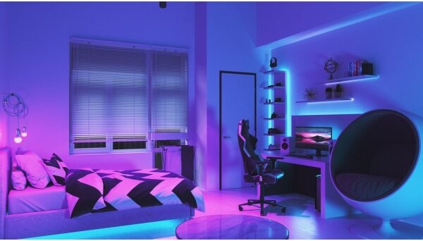 Nanoleaf NL55-0001LS-1M - LED RGB Estensione dimmerabile striscia 1 m LED/23W/230V