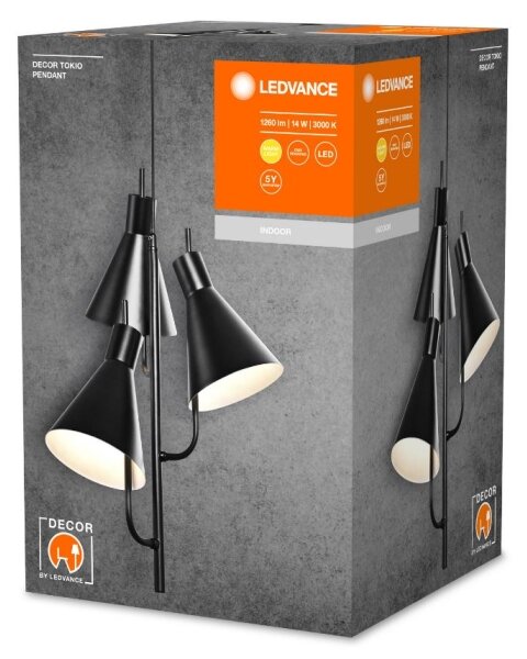 Ledvance - Lampadario LED a sospensione con filo DECOR TOKIO 3xLED/4,6W/230V