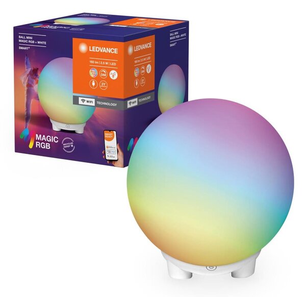 Ledvance - Lampada da tavolo dimmerabile LED RGBW SMART+ MAGIC LED/2,5W/5V Wi-Fi