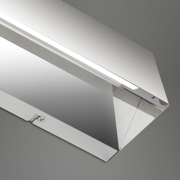 Briloner 2204-018 - Applique a LED da esterno LED/8W/230V IP44 cromo