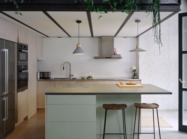 Ledvance - Lampadario a sospensione con filo DECOR CONCRETE 1xE27/15W/230V diametro 32 cm calcestruzzo grigio