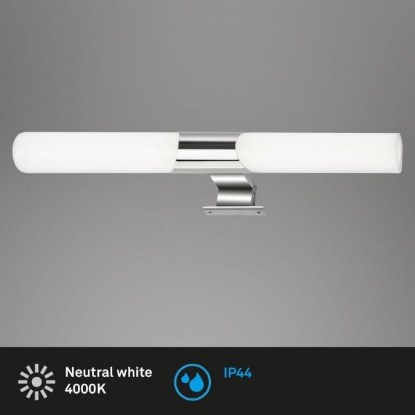 Briloner 2113-118 - Illuminazione a LED per specchi da bagno LED/12W/230V IP44 cromo
