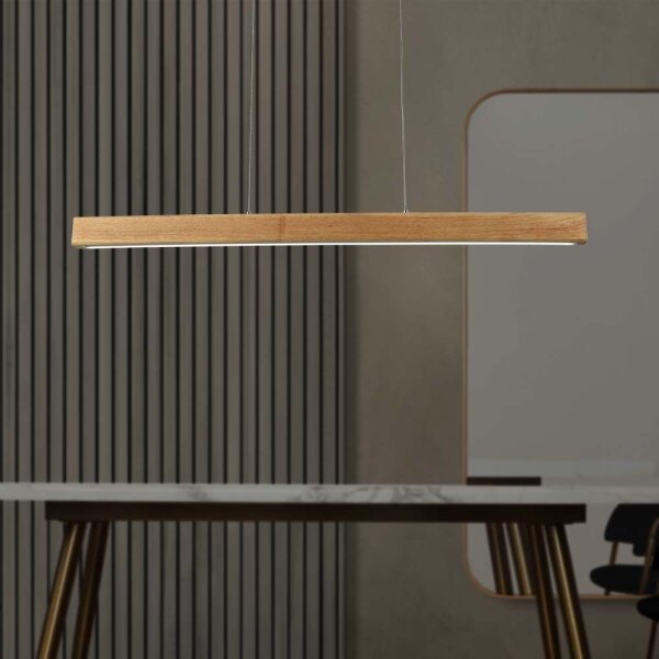 Lampadario LED a sospensione con filo LED/12W/230V 4000K marrone