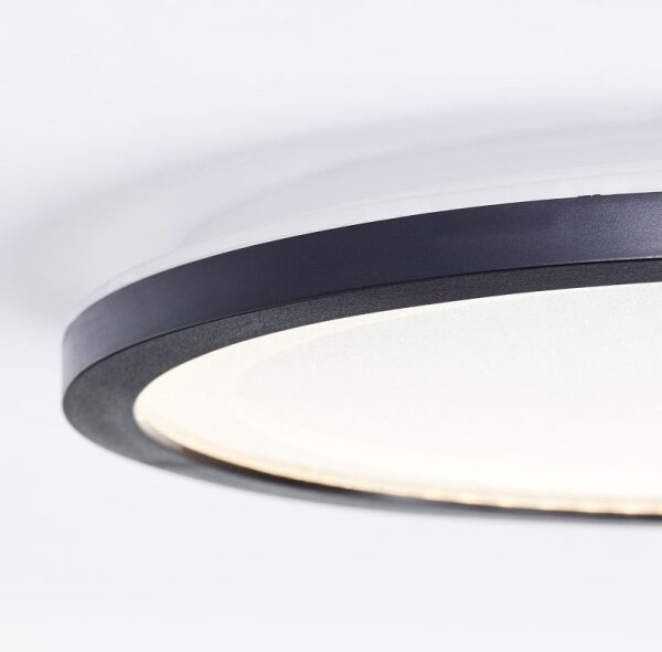 Brilliant - Plafoniera LED MOSAKO LED/16W/230V 3000K diametro 25 cm nero