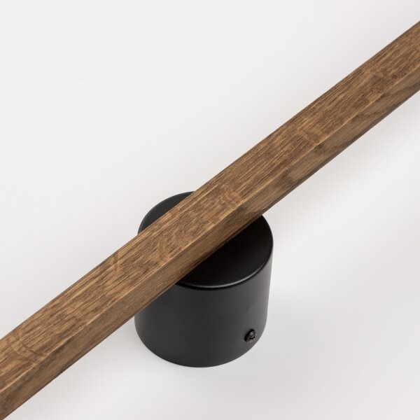 Brilagi - Lampada da parete LED WOODY LINE 12W 230V 120 cm rovere/noce