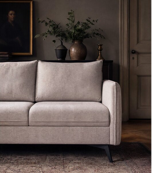 Divano beige 138 cm Juli Bis - Ropez
