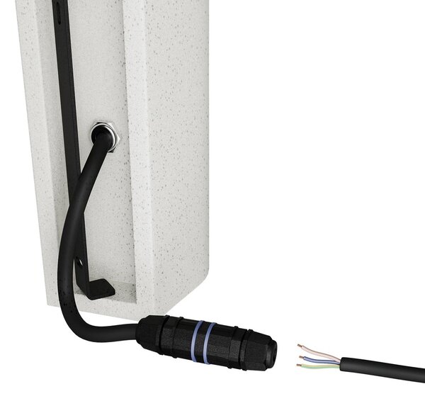Applique in Cemento Chiaro GU10 IP65 a Doppia emissione - NOVILUMIO