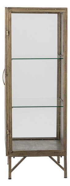 Vetrina dorata in metallo 45x110x40 cm Saone – Bloomingville