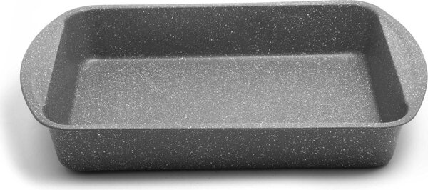 Aeternum Teglia Forno Lasagnera Antiaderente Rettangolare in Alluminio 35 x 27 cm colore Grigio - Petravera