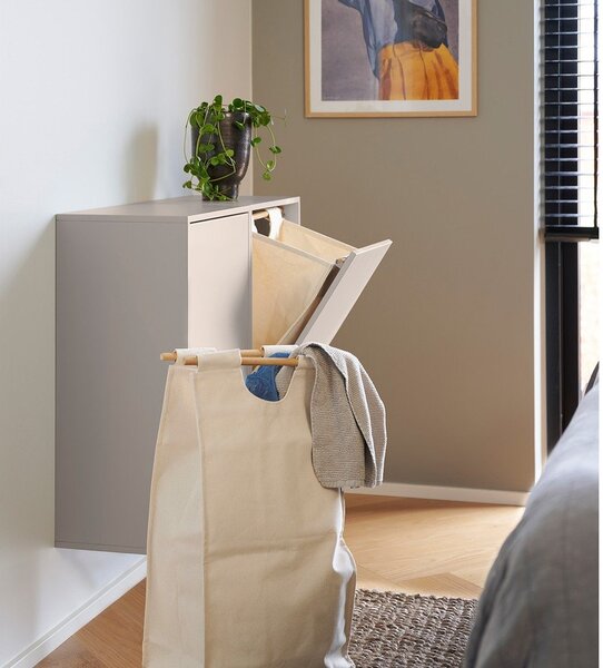 Cesta per il bucato da parete grigio chiaro Laundry Box – ReCollector