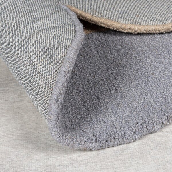 Passatoia in lana tessuta a mano 80x230 cm Mia Ellipse – Flair Rugs