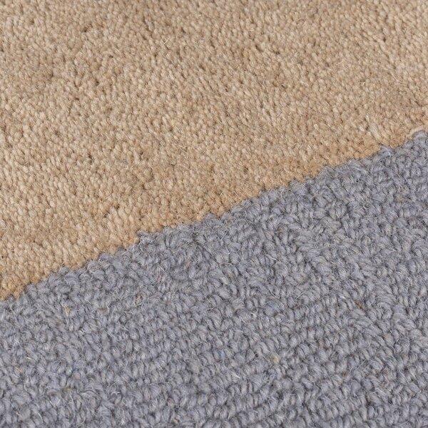 Passatoia in lana tessuta a mano 80x230 cm Mia Ellipse – Flair Rugs