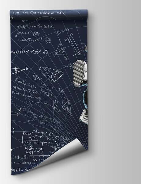 Carta da parati Astronauta tra le formule, Spazio e pianeti - Tapeko.it