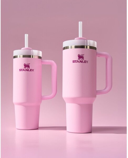 Borraccia termica rosa in acciaio inox 1,18 l Quencher H2.0 FlowState Tumbler Cherry Blossom – Stanley