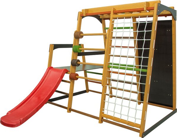 Parete di arrampicata Camera dei bambini Struttura di arrampicata indoor oudoor per bambini Scivolo per bambini Parco giochi Parco giochi casa e giardino
