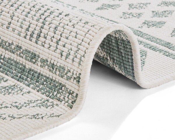 Tappeto da esterno verde e crema , 200 x 290 cm Biri - NORTHRUGS
