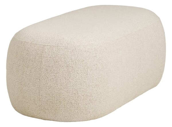 Panchina beige con rivestimento in bouclé Blossomville – House Nordic