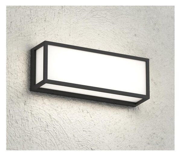 OSAKA PLAFONIERA APPLIQUE RETTANGOLARE IP54 IN ALLUMINIO DI 4 COLORI CON LAMPADINE GX53 SOSTITUIBILI MODERNA