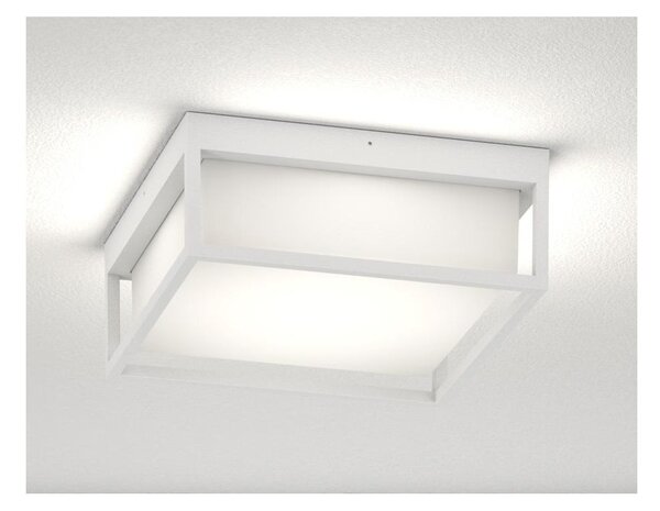 OSAKA PLAFONIERA APPLIQUE QUADRATA IP54 IN ALLUMINIO DI 4 COLORI CON LAMPADINE GX53 SOSTITUIBILI MODERNA