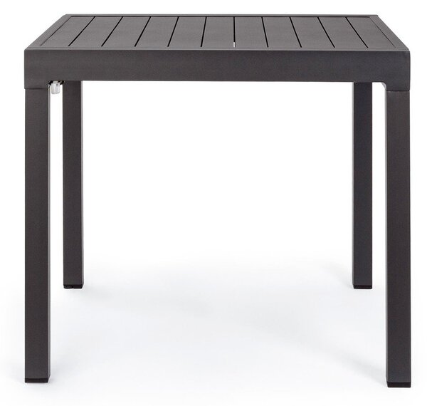 Tavolo da pranzo da giardino in alluminio 80x83 cm Pelagius – Bizzotto