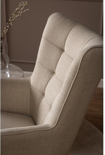 Poltrona beige Redding - Actona