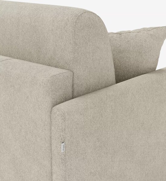 Tommy Divano Letto con penisola contenitore - design minimal e sfodera
