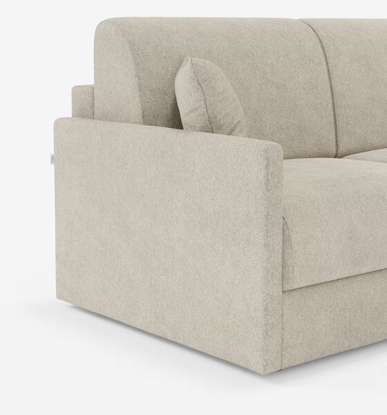 Tommy Divano Letto con penisola contenitore - design minimal e sfodera