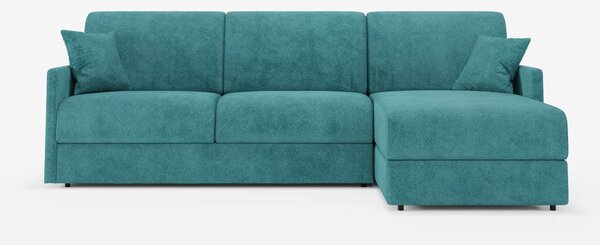 Tommy Divano Letto con penisola contenitore - design minimal e sfodera