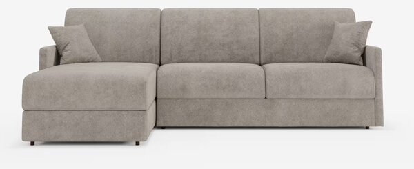 Tommy Divano Letto con penisola contenitore - design minimal e sfodera