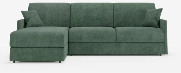 Tommy Divano Letto con penisola contenitore - design minimal e sfodera