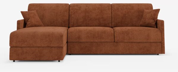 Tommy Divano Letto con penisola contenitore - design minimal e sfodera