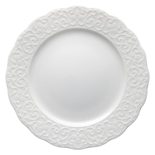 Piatto in porcellana bianca , ⌀ 21 cm Gran Gala - Brandani