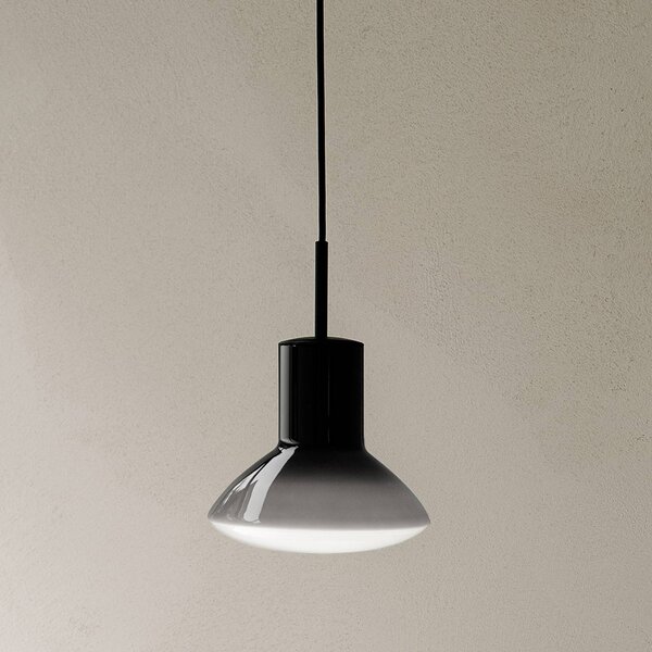 GRUPA Lampada a sospensione Onda, dimmerabile, Alluminio / Grigio / Zincato, Soggiorno / Sala da pranzo, Alluminio, Design, Lampada a sospensione