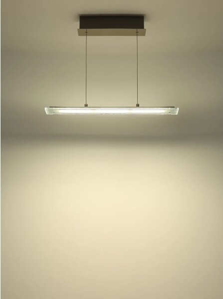 Globo 17019 - Lampadario LED dimmerabile con controllo touch su cavo NOVAK 12W/230V