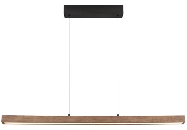 Globo 17015 - Lampadario LED a sospensione dimmerabile con touch OLIVUS LED/24W/230V 3000K marrone