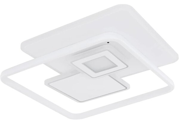 Globo 48441-50SH - Plafoniera LED dimmerabile RODERICK 50W/230V 50,3x50,3 cm + telecomando