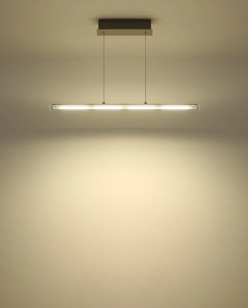 Globo 17019H - Lampadario LED dimmerabile a sfioramento su cavo NOVAK 20W/230V