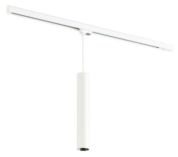 Arcchio Ejona, sospensione LED a binario bianca 6/40cm