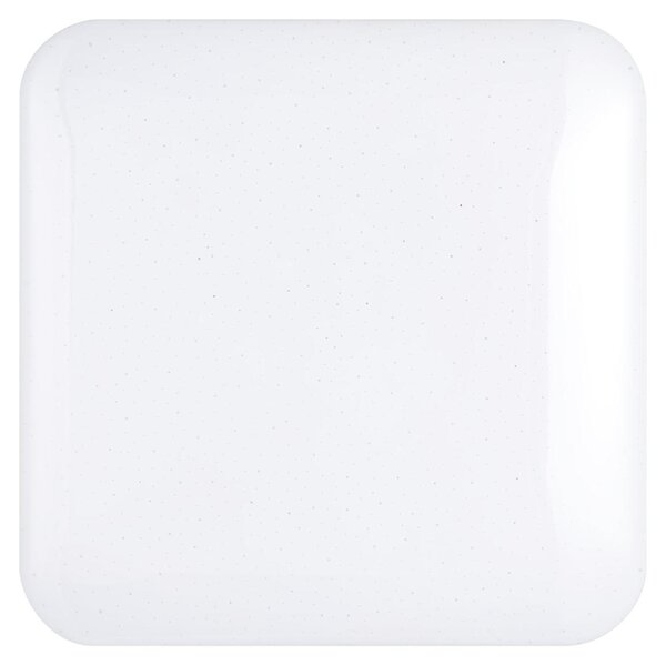EGLO LED, plafoniera Frania-IP, plafoniera da bagno con effetto cristallo, lampada da soffitto, lampada da bagno, luce bianco caldo, bianco neutro, bianco freddo, grado di protezione IP44, 33 x 33 cm