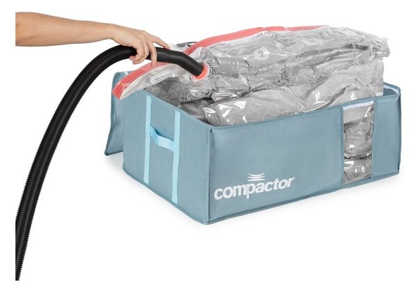 Organizer per vestiti sottovuoto in plastica 65x45x27 cm Blue Edition – Compactor