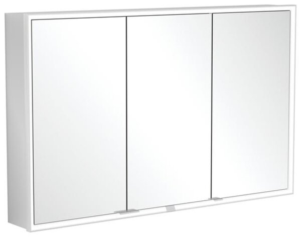 Villeroy & Boch My View Now Armoire de toilette encastrée, 3 portes, avec éclairage, avec variateur à détection, 1200x750x167,5mm, A4561200, A4561200